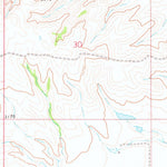 United States Geological Survey Haystack Butte, SD (1973, 24000-Scale) digital map