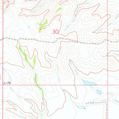 United States Geological Survey Haystack Butte, SD (1973, 24000-Scale) digital map