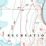 United States Geological Survey Haystack Buttes North, WY (1996, 24000-Scale) digital map