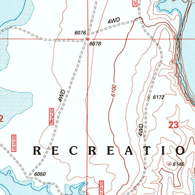 United States Geological Survey Haystack Buttes North, WY (1996, 24000-Scale) digital map