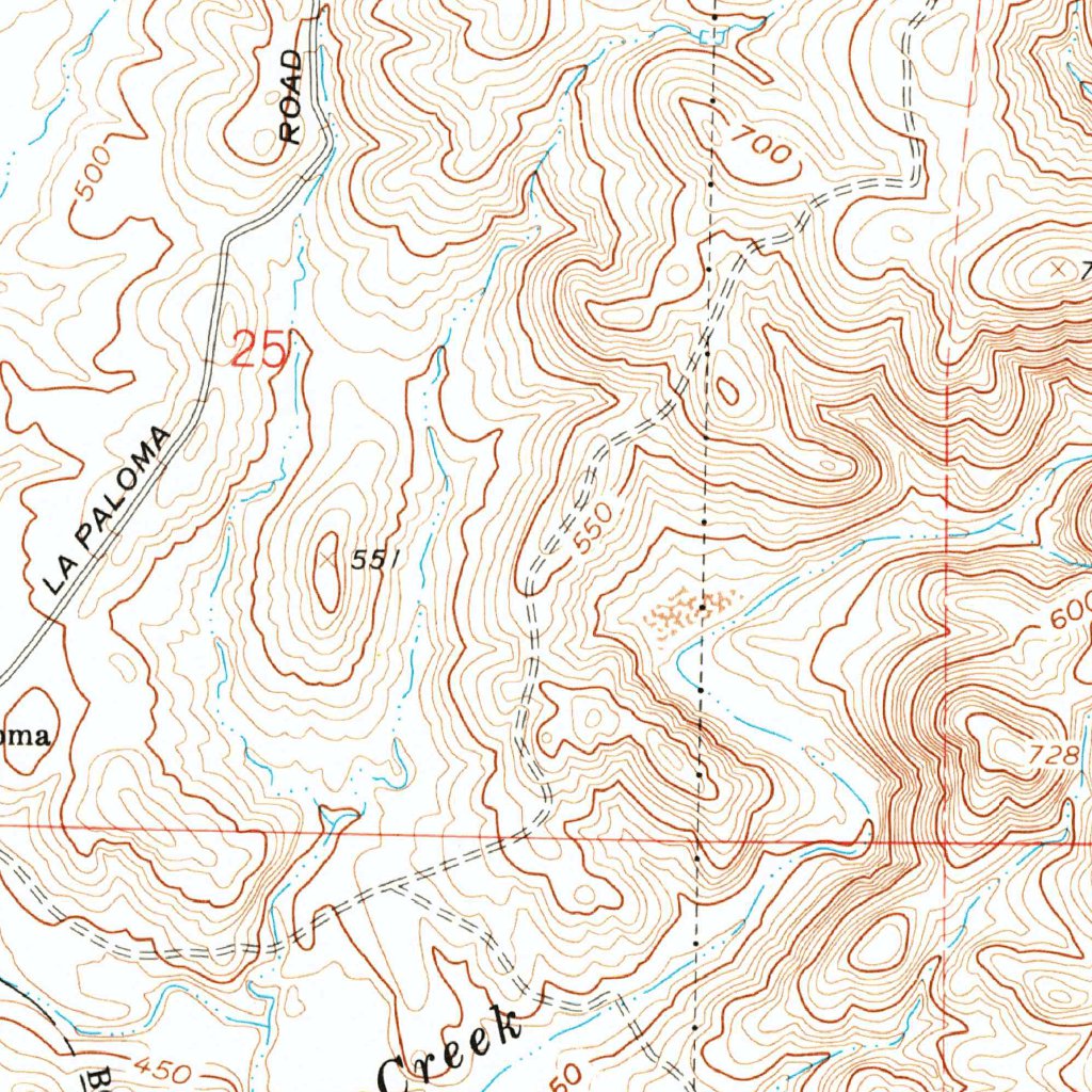 Haystack Mountain, CA (1962, 24000-Scale) Map by United States ...