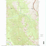 United States Geological Survey Haystack Mountain, MT (1994, 24000-Scale) digital map