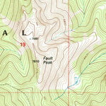United States Geological Survey Haystack Mountain, MT (1994, 24000-Scale) digital map