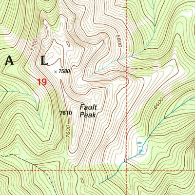 United States Geological Survey Haystack Mountain, MT (1994, 24000-Scale) digital map