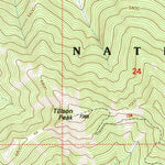 United States Geological Survey Haystack Mountain, MT (1994, 24000-Scale) digital map