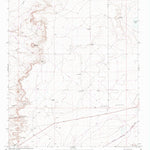 United States Geological Survey Haystack Mountain, NM (1967, 24000-Scale) digital map