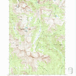 United States Geological Survey Haystack Peak, MT (1987, 24000-Scale) digital map