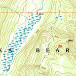 United States Geological Survey Haystack Peak, MT (2000, 24000-Scale) digital map