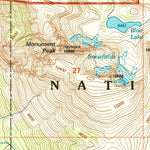 United States Geological Survey Haystack Peak, MT (2000, 24000-Scale) digital map