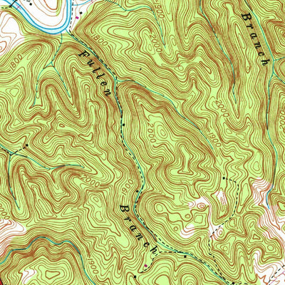 United States Geological Survey Hayters Gap, VA (1938, 24000-Scale) digital map