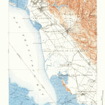 United States Geological Survey Hayward, CA (1915, 62500-Scale) digital map