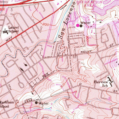 United States Geological Survey Hayward, CA (1959, 24000-Scale) digital map