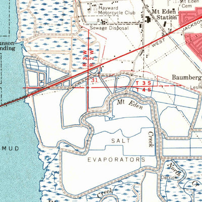United States Geological Survey Hayward, CA (1959, 62500-Scale) digital map