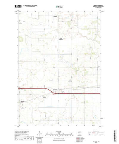 United States Geological Survey Hayward, MN (2022, 24000-Scale) digital map