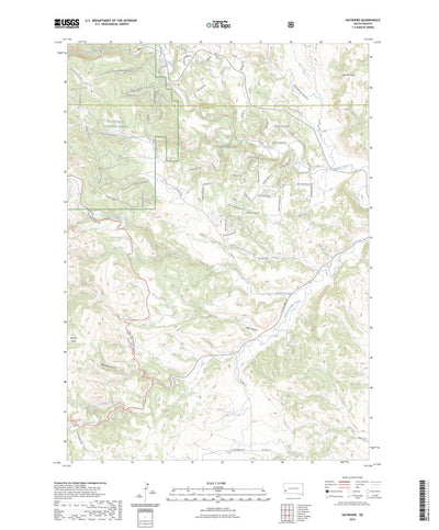 United States Geological Survey Hayward, SD (2023, 24000-Scale) digital map