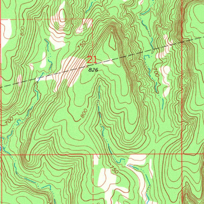 United States Geological Survey Haywood, OK (1966, 24000-Scale) digital map