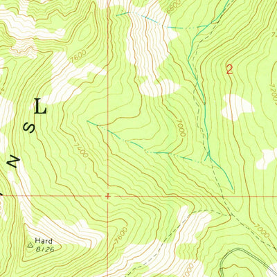 United States Geological Survey Hazard Lake, ID (1963, 24000-Scale) digital map