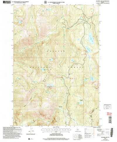 United States Geological Survey Hazard Lake, ID (2004, 24000-Scale) digital map