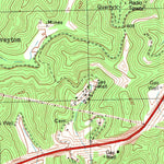 United States Geological Survey Hazard North, KY (1992, 24000-Scale) digital map