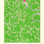 United States Geological Survey Hazard South, KY (1954, 24000-Scale) digital map