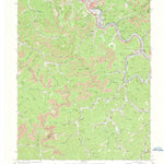 United States Geological Survey Hazard South, KY (1972, 24000-Scale) digital map