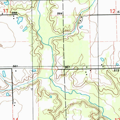 United States Geological Survey Hazel Dell, IL (1998, 24000-Scale) digital map