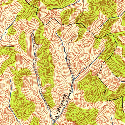 United States Geological Survey Hazel Green, KY (1951, 24000-Scale) digital map