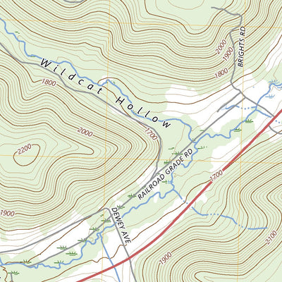 United States Geological Survey Hazel Hurst, PA (2023, 24000-Scale) digital map