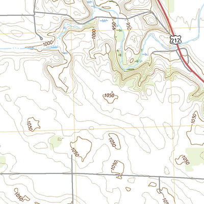 United States Geological Survey Hazel Run, MN (2022, 24000-Scale) digital map