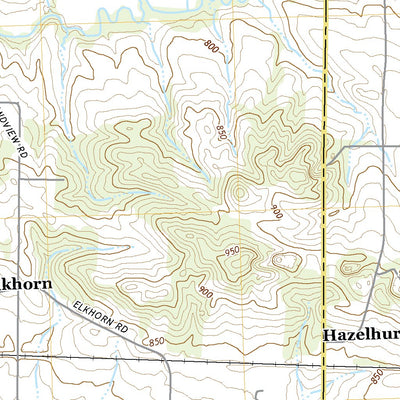 United States Geological Survey Hazelhurst, IL (2021, 24000-Scale) digital map