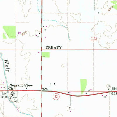 United States Geological Survey Hazelrigg, IN (1961, 24000-Scale) digital map
