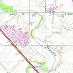 United States Geological Survey Hazelrigg, IN (1961, 24000-Scale) digital map