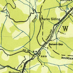 United States Geological Survey Hazelwood, NC (1935, 24000-Scale) digital map
