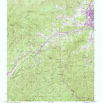 United States Geological Survey Hazelwood, NC (1997, 24000-Scale) digital map