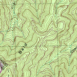 United States Geological Survey Hazelwood, NC (1997, 24000-Scale) digital map