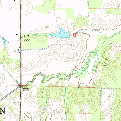 United States Geological Survey Hazen, AR (1964, 24000-Scale) digital map