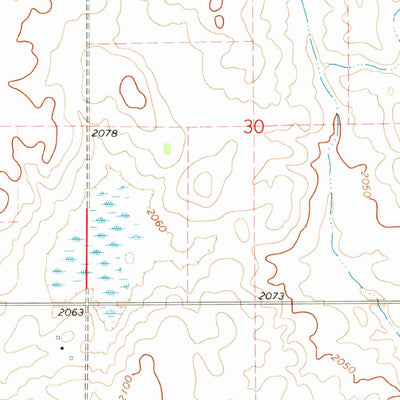 United States Geological Survey Hazen NE, ND (1969, 24000-Scale) digital map