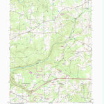 United States Geological Survey Hazen, PA (1966, 24000-Scale) digital map