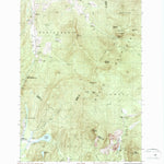United States Geological Survey Hazens Notch, VT (1986, 24000-Scale) digital map