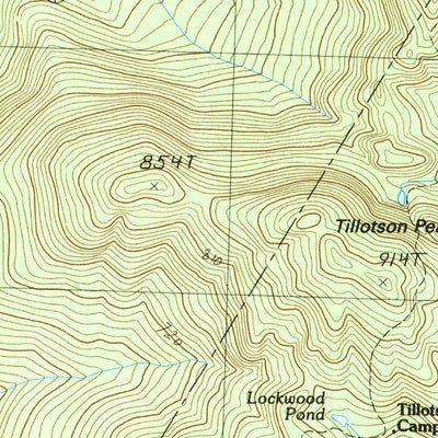 United States Geological Survey Hazens Notch, VT (1986, 24000-Scale) digital map