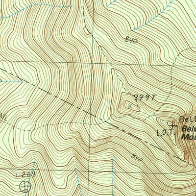 United States Geological Survey Hazens Notch, VT (1986, 24000-Scale) digital map