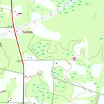 United States Geological Survey Hazlehurst South, GA (1971, 24000-Scale) digital map