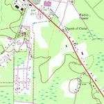 United States Geological Survey Hazlehurst South, GA (1971, 24000-Scale) digital map