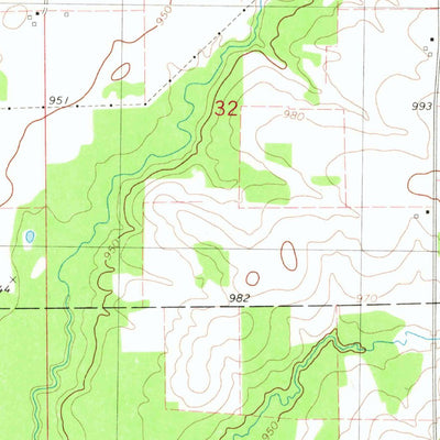 United States Geological Survey Hazleton, IA (1981, 24000-Scale) digital map