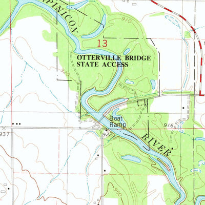 United States Geological Survey Hazleton, IA (1981, 24000-Scale) digital map