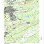 United States Geological Survey Hazleton, PA (1997, 24000-Scale) digital map