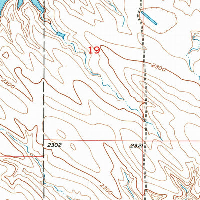 United States Geological Survey Head Of Butch Creek, SD (1951, 24000-Scale) digital map