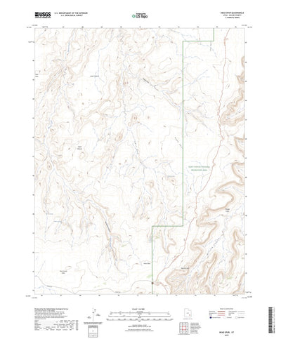 United States Geological Survey Head Spur, UT (2023, 24000-Scale) digital map
