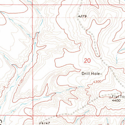 United States Geological Survey Headlight Butte NW, MT (1968, 24000-Scale) digital map