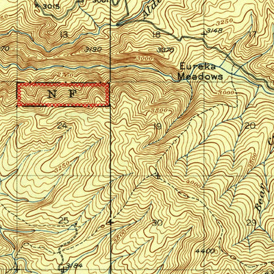 United States Geological Survey Headquarters, ID (1944, 62500-Scale) digital map